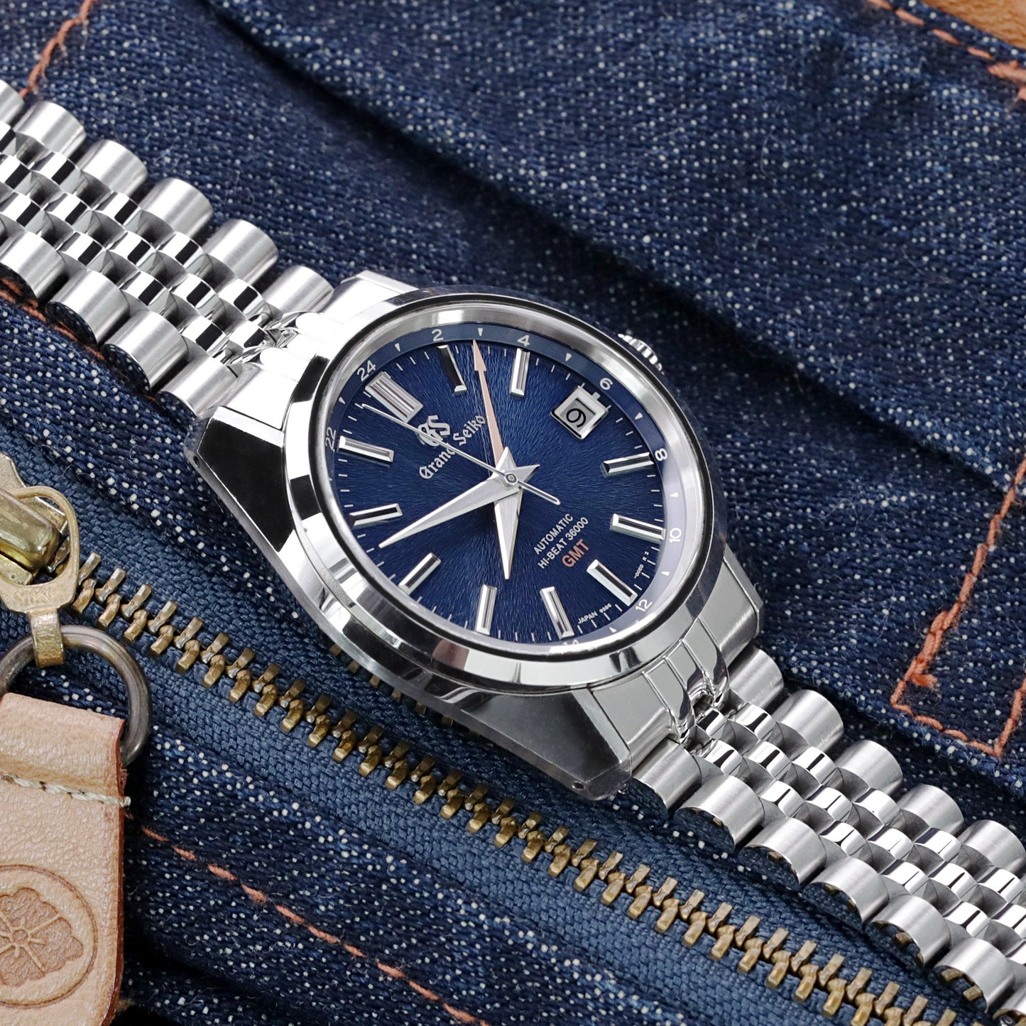 Grand Seiko Boutique Limited Edition SBGJ235 Hi-Beat 36000 GMT 