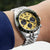 20mm Super-JUB II Watch Band for Seiko SSC813P1, 316L Stainless Steel Brushed V-Clasp