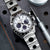Seiko Speedtimer Panda chronograph SSC813 White Seitona