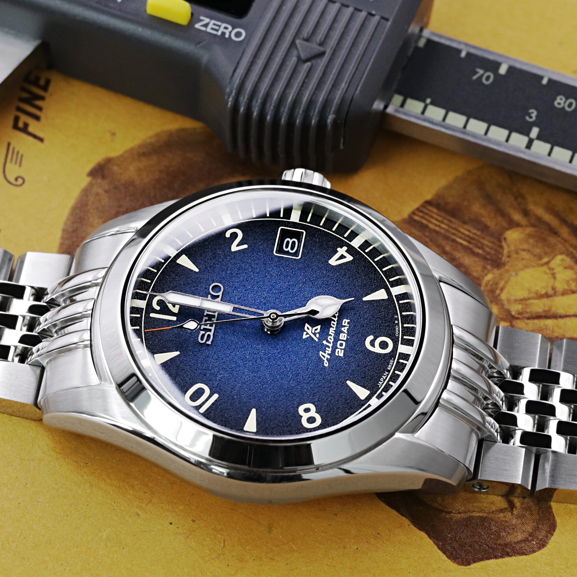 Seiko Prospex Baby Alpinist Blue SPB157 38mm 