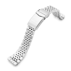 20mm Asteroid Watch Band for Seiko SPB143 63Mas 40.5mm, 316L Stainless Steel Brushed and Polished V-Clasp