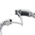 20mm Super Boyer Watch Band for Seiko 5 Sports 38mm SRPK, 316L Stainless Steel Brushed V-Clasp