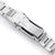 Super-O Boyer compatible with Seiko Alpinist SARB017, V-Clasp, Polished & Brushed