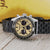 Seiko Speedtimer Panda chronograph SSC817 Gold Dial Seitona 