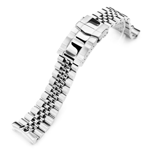 Super-J Louis compatible with Seiko 6309, Brushed & Polished SUB Clasp