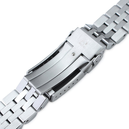 22mm Angus-J Louis compatible with Orient Triton V-Clasp Brushed