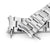22mm Super-O Boyer Watch Band for Seiko GMT SSK001, 316L Stainless Steel Brushed V-Clasp