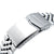 22mm Super-J Louis (B113) Watch Band for Seiko 5 Sports 42.5mm, 316L Stainless Steel Brushed V-Clasp