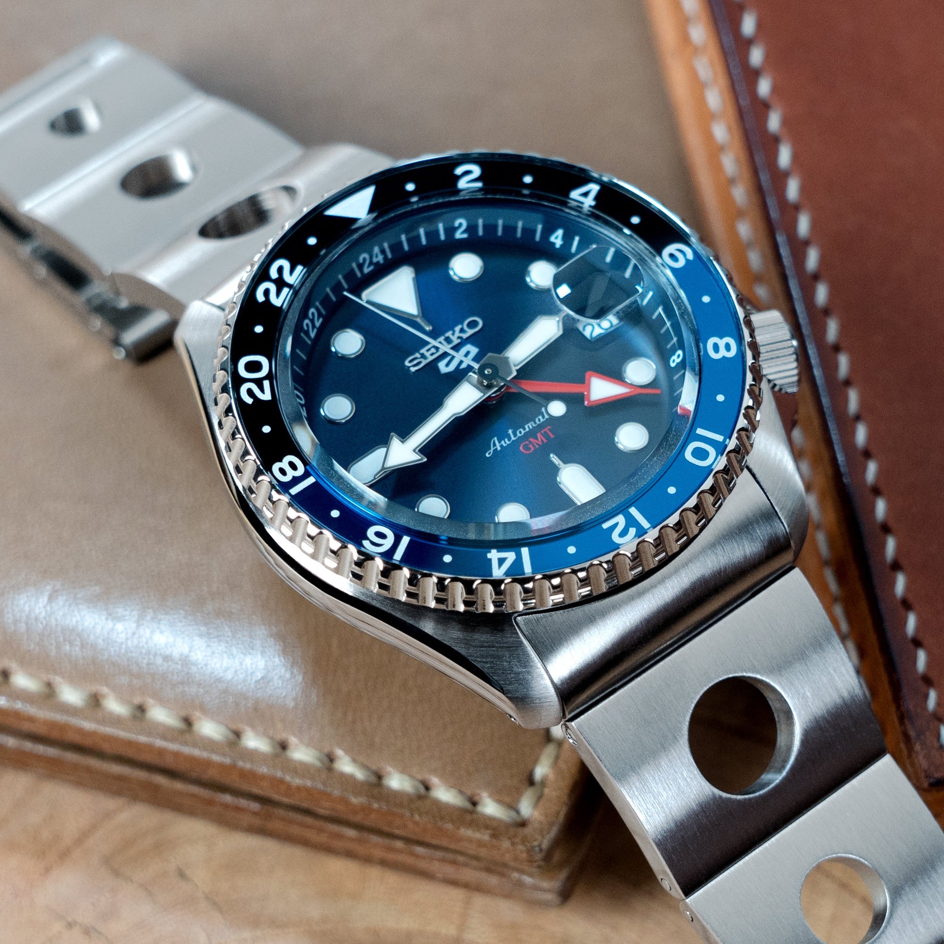 Seiko 5 Sports GMT SSK003K1 Blue