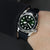 Rhombus Black FKM Quick Release rubber watch strap