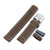 20mm Tan Quick Release Canvas watch strap