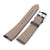 Quick Release, Forest Camo Pattern Italian Leather Tapered Watch Strap, 19mm to 22mm
