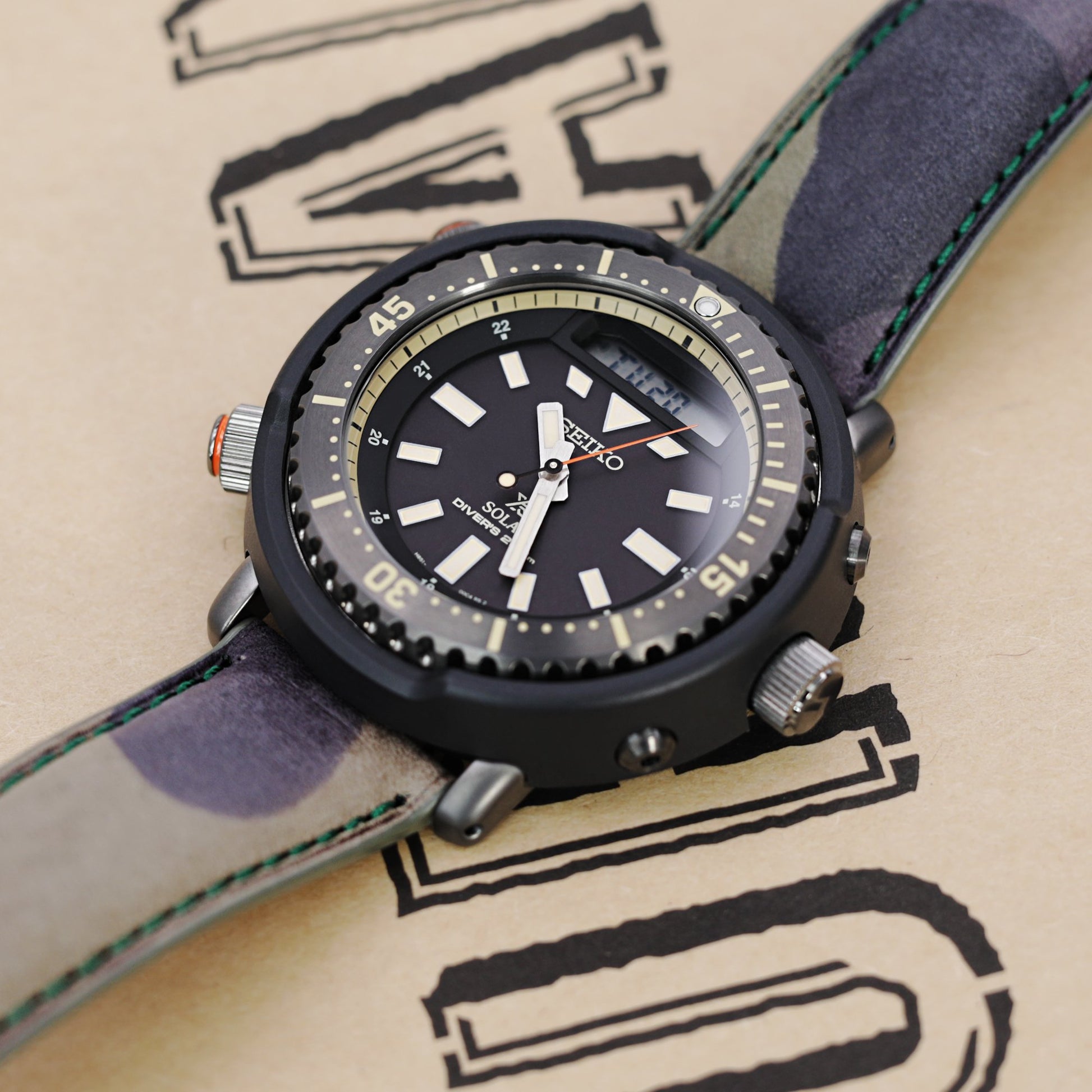 Seiko SNJ029 Prospex Street Series 'Urban Safari Arnie' Divers Watch
