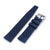 Quick Release Blue Tropic Pro FKM rubber watch strap, 20mm or 22mm 