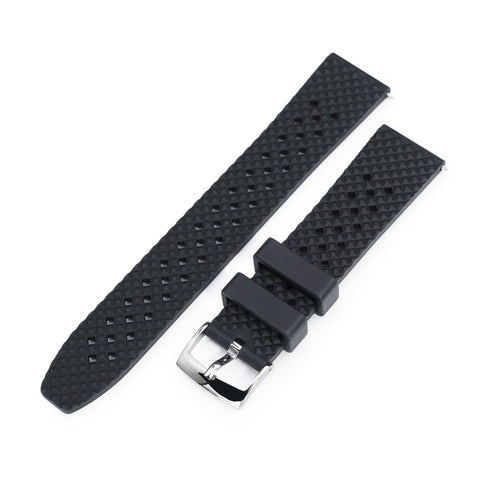 Black Rhombus FKM Quick Release rubber strap