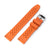 Rhombus Orange FKM Quick Release rubber watch strap