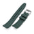 FKM08 Green FKM Quick Release rubber watch strap, 20mm 
