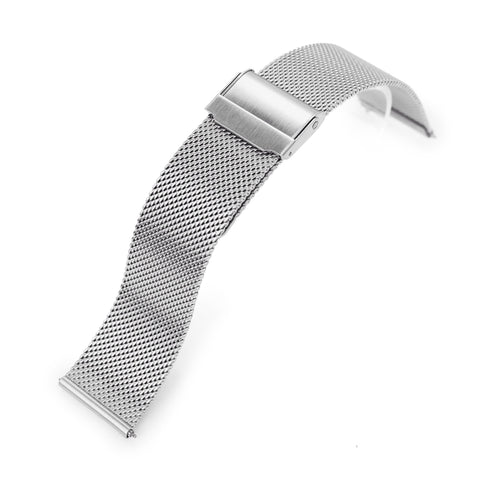 Quick Release Classic Superfine Wire Mesh Band, Brushed