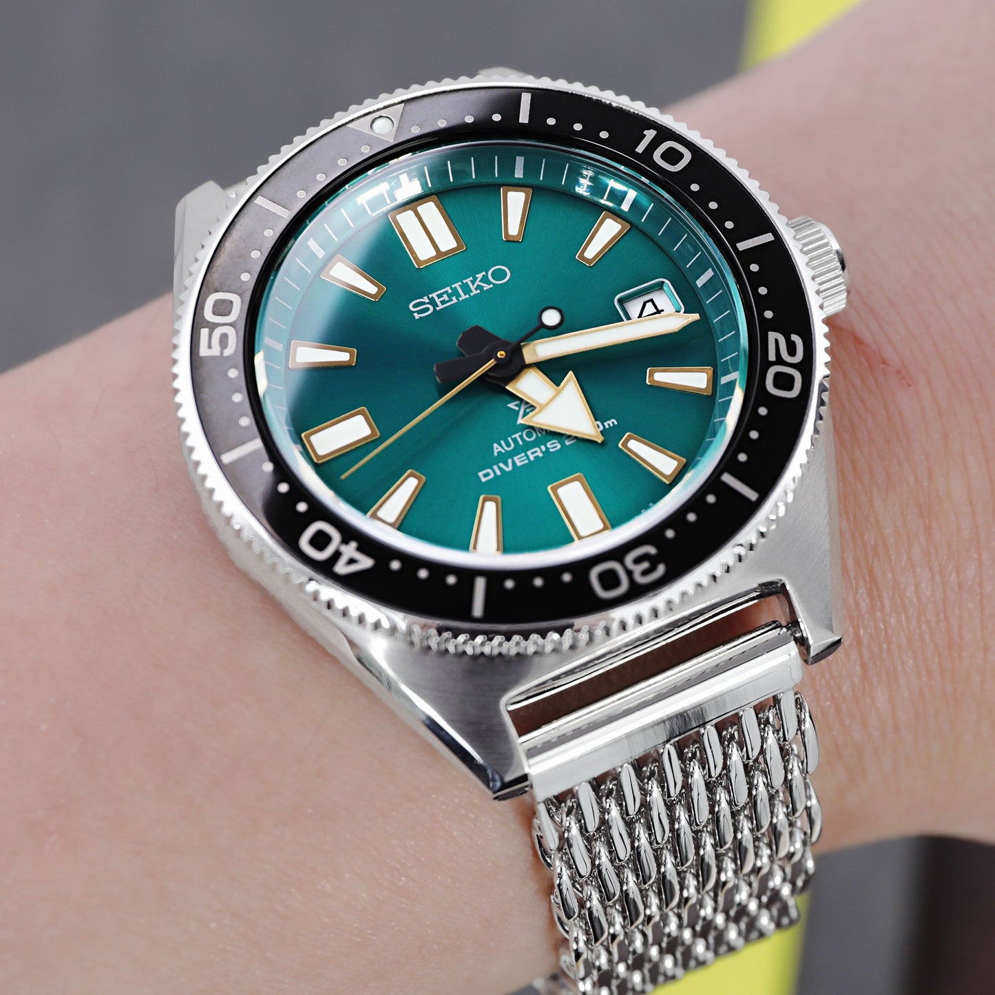 Seiko Prospex Limited Edition Sea Green SPB081J1 (SBDC059) reissue 62MAS