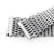 20mm Brushed Tapered Winghead "SHARK" Mesh watch band, V-Clasp