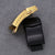 Stainless Steel V Clasp Double Lock Button Diver Buckle, Diamond-like Carbon (DLC coating)