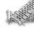 20mm Super-J Louis 316L Stainless Steel Watch Band for New Seiko 5 40mm, Brushed V-Clasp