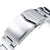20mm Super-O Boyer 316L Stainless Steel Watch Band for New Seiko 5 40mm, Brushed V-Clasp
