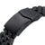 21mm Super Engineer II Watch Band for Seiko Tuna SBBN013, 316L Stainless Steel Diamond-like Carbon (DLC coating) V-Clasps