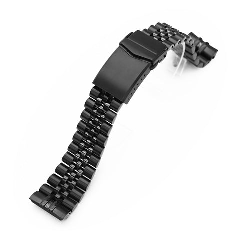 22mm Super-J Louis compatible with Seiko new Turtles SRPC49 Diamond-like Carbon (DLC coating)