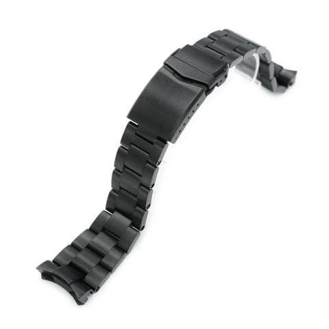 22mm Super-O Boyer compatible with Seiko 5 SRPD79K1 Diamond-like Carbon (DLC coating)
