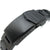 22mm Super-O Boyer 316L Stainless Steel Watch Band for Seiko 5 SRPD79K1, Diamond-like Carbon (DLC coating) V-Clasp