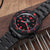 22mm Super-O Boyer 316L Stainless Steel Watch Band for Seiko 5 SRPD79K1, Diamond-like Carbon (DLC coating) V-Clasp