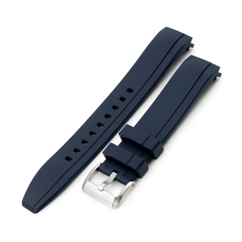 StrapXPro Lite - MX1A Rubber Strap for New Seiko Monster 4th Gen., Cloudbrust Blue