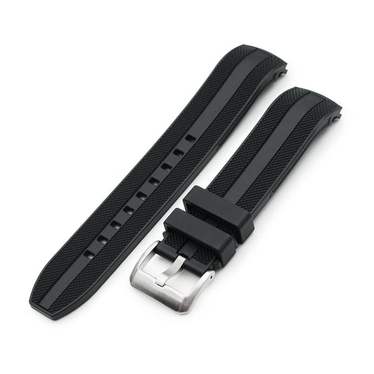 StrapXPro - SPX1C Rubber Strap For Seiko 62MAS (63Mas) SPB/SBDC Series, Black