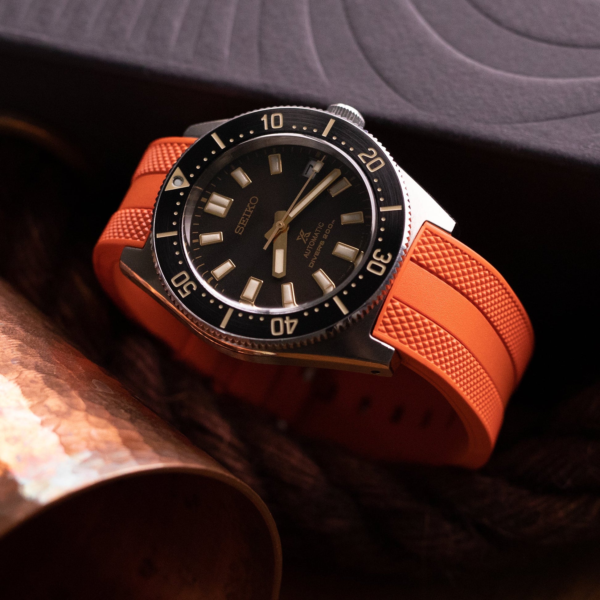 Seiko Spb147 Strap StrapXPro SPX1C Rubber Strap For Seiko 62MAS