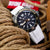 Seiko Samurai Prospex Automatic Dive Watch SRPB55K1 PVD Black