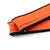 StrapXPro - SX1A Rubber Strap for New Seiko 5 Sport 5KX/GMT, Orange / Black